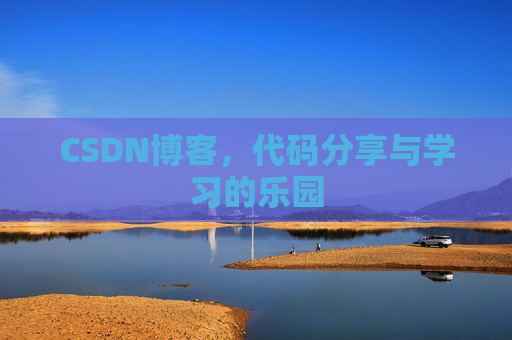 CSDN博客，代码分享与学习的乐园